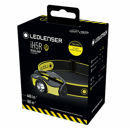 Светодиодный налобный фонарь Ledlenser iH5R аккумуляторный - фото Led Lenser (Лед Ленсер)