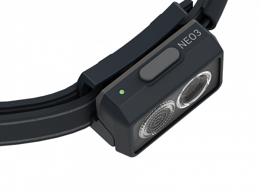 Светодиодный налобный фонарь Ledlenser NEO3 для бега черный - фото Led Lenser (Лед Ленсер)