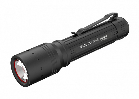 Светодиодный ручной фонарь Ledlenser Solidline ST5R аккумуляторный - фото Led Lenser (Лед Ленсер)