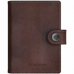 Кошелек-фонарь Ledlenser Lite Wallet темно-коричневый