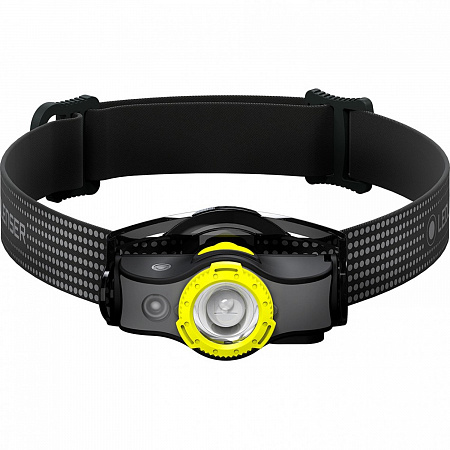 Светодиодный налобный фонарь Ledlenser MH3 черно-желтый - фото Led Lenser (Лед Ленсер)