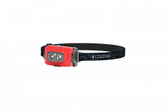 Светодиодный налобный фонарь Ledlenser HF4R Core аккумуляторный красный