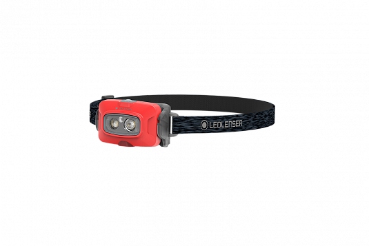 Светодиодный налобный фонарь Ledlenser HF4R Core аккумуляторный красный - фото Led Lenser (Лед Ленсер)