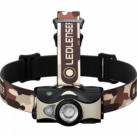 Светодиодный налобный фонарь Ledlenser MH8 аккумуляторный камуфляж - фото Led Lenser (Лед Ленсер)