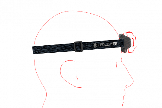 Светодиодный налобный фонарь Ledlenser HF4R Core аккумуляторный черный - фото Led Lenser (Лед Ленсер)