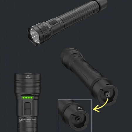 Тактический фонарь Ledlenser TFX ARCTURUS 5000 - фото Led Lenser (Лед Ленсер)