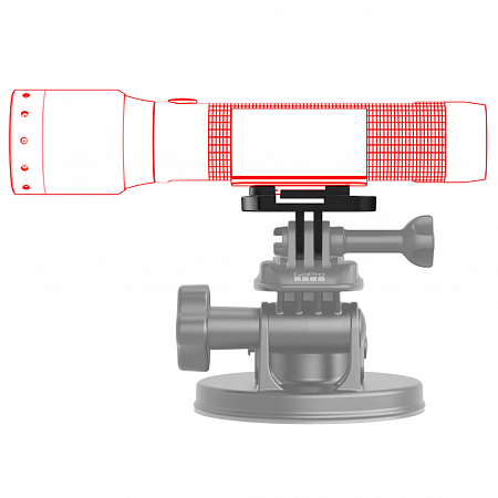 Адаптер крепления Ledlenser GoPro Torch Type D - фото Led Lenser (Лед Ленсер)