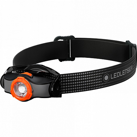 Светодиодный налобный фонарь Ledlenser MH3 черно-оранжевый - фото Led Lenser (Лед Ленсер)