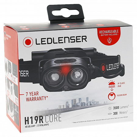 Светодиодный налобный фонарь Ledlenser H19R Сore аккумуляторный - фото Led Lenser (Лед Ленсер)