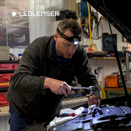 Светодиодный налобный фонарь Ledlenser H7R SE аккумуляторный - фото Led Lenser (Лед Ленсер)