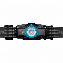 Светодиодный налобный фонарь Ledlenser MH5 аккумуляторный черно-голубой